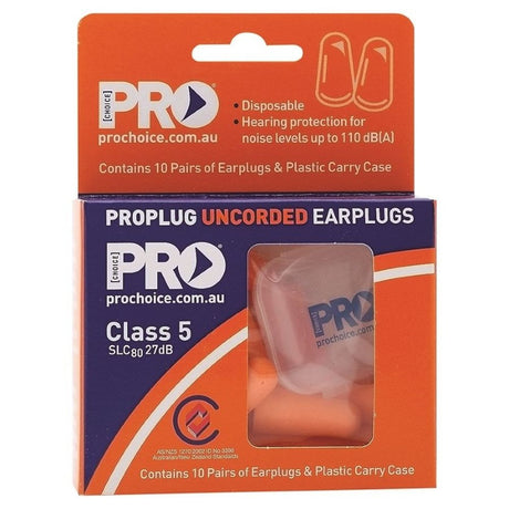 Probullet Disposable Uncorded Earplugs Carton 200 Boxes