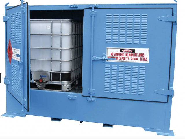 2 IBC Single Depth Flammable Liquids Store