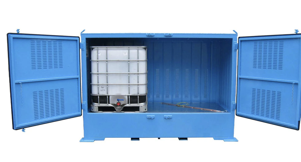 2 IBC Single Depth Flammable Liquids Store