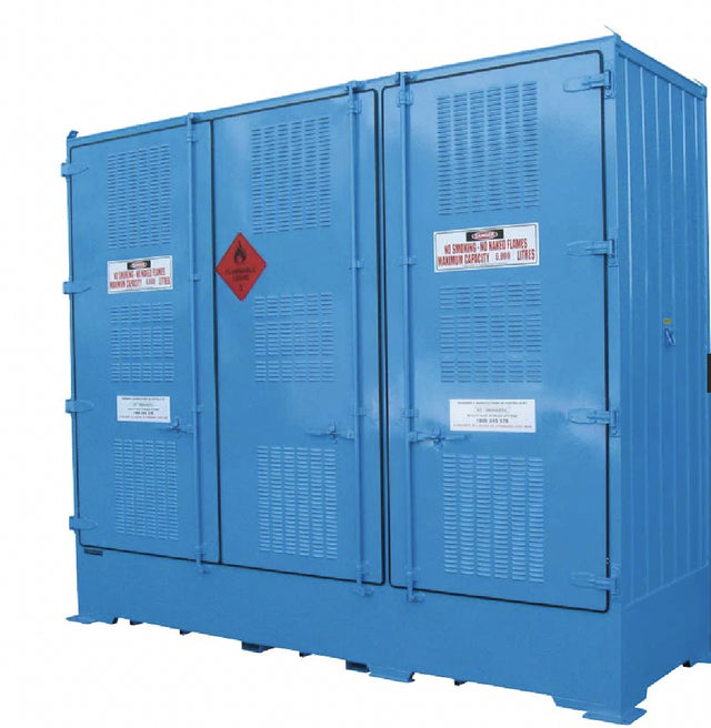 6 IBC Single Depth Flammable Liquids Store