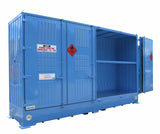 8 IBC Single Depth Flammable Liquids Store