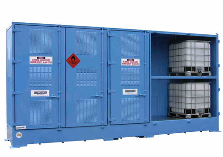 10 IBC Single Depth Flammable Liquids Store