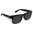 Safety Glasses Frontside Polarised Smoke Lens With Black Frame Carton Of 144