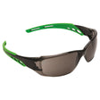 Cirrus Green Arms Safety Glasses Smoke A/F Lens Carton Of 144