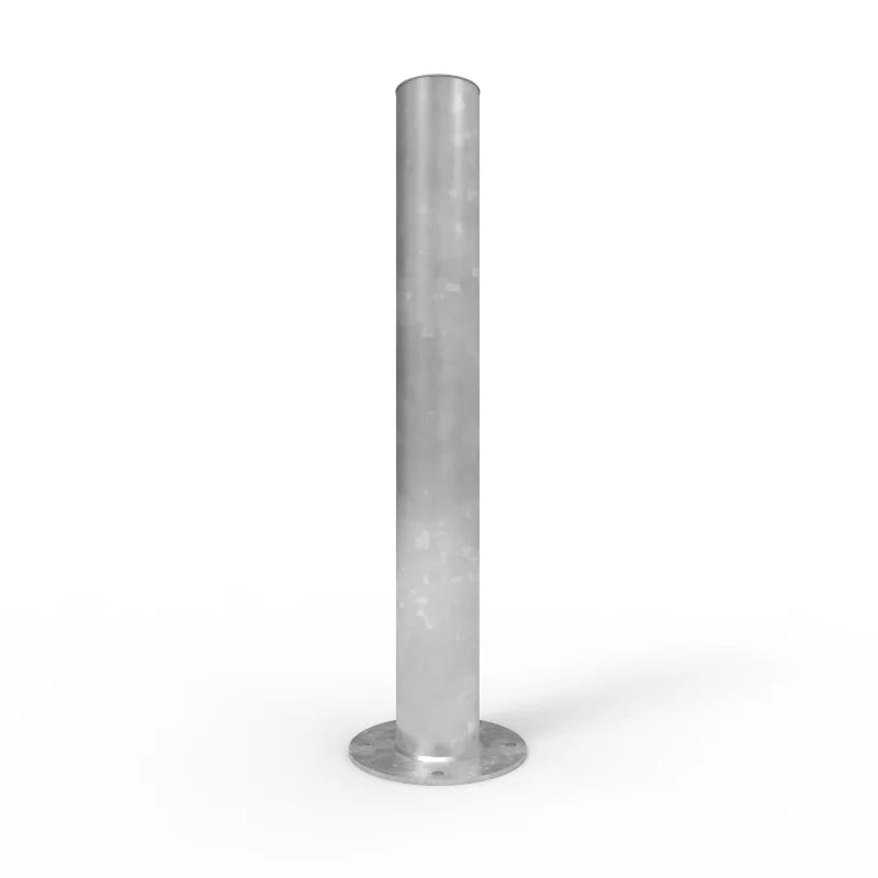 Round Bollard Heavy Duty Steel  - Galvanised and Powder Coated