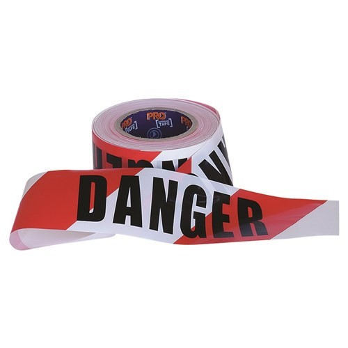 Barricade Tape - 100mx75mm Danger Print 5pk