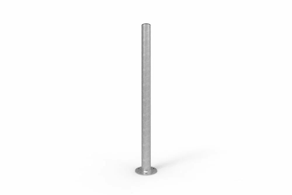 Round Bollards Economy Steel - Galvanised and Powder Coated