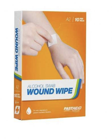 Wound Wipe Alcohol Swab 10pk