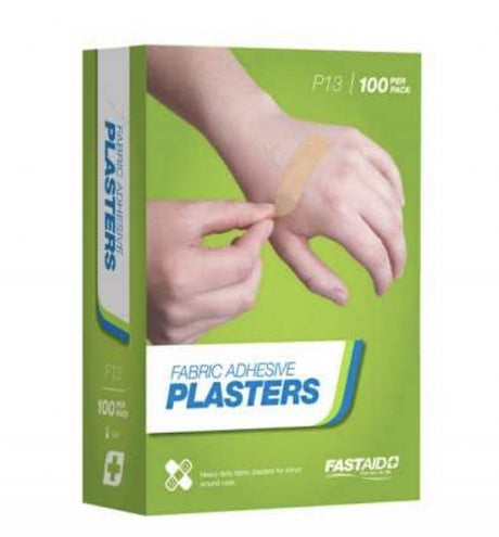 Adhesive Plasters Fabric 72 x 19mm 100pk