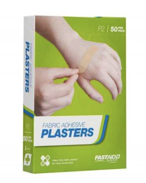 Adhesive Plasters Fabric 72 x 19mm 50pk