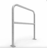 Galvanised U Bars Double Rail Steel - Galvanised