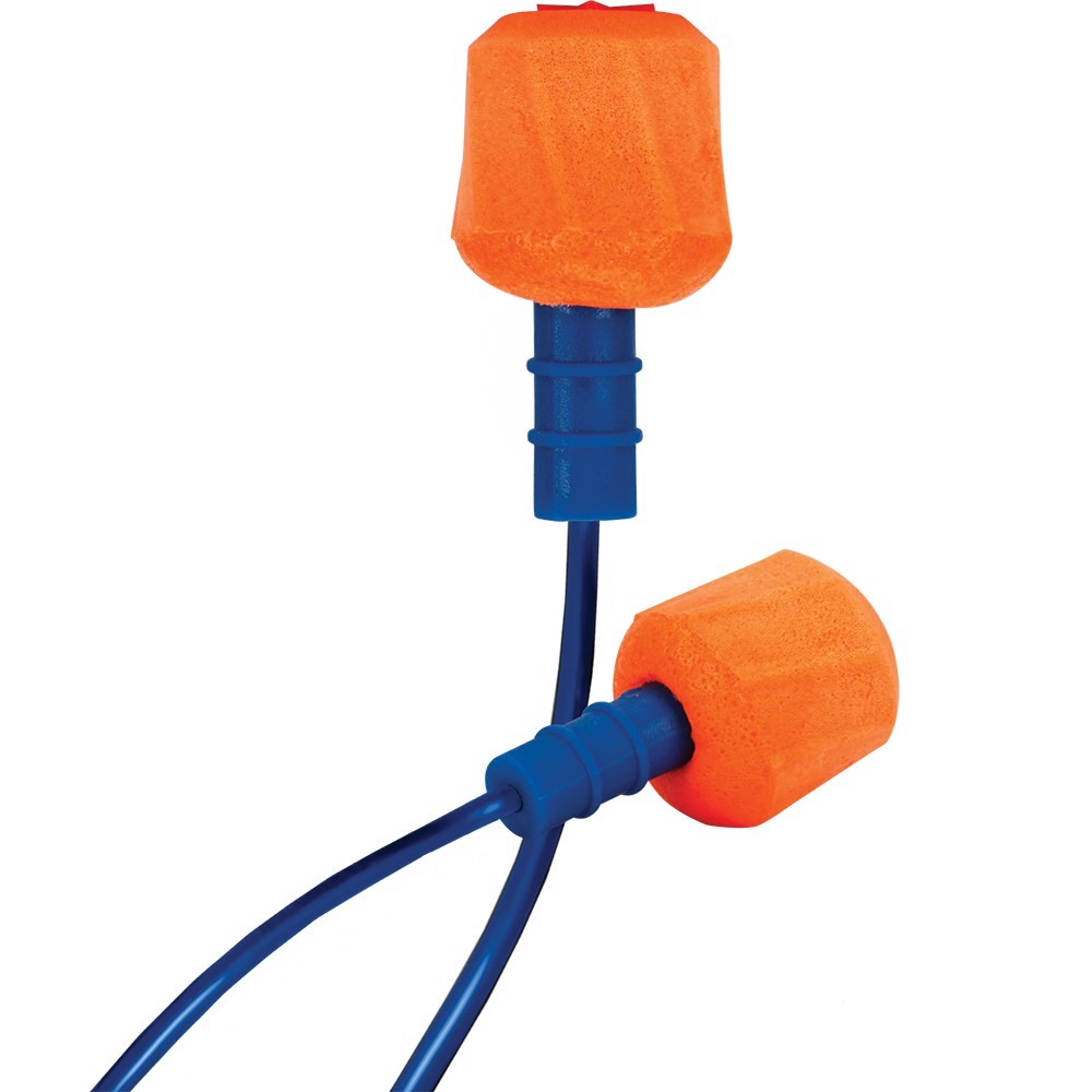 Powersoft Ez-Twist Hybrid Earplugs Corded 100Pk