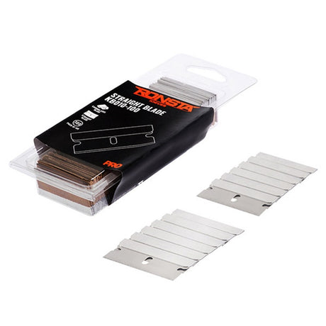 Ronsta Knives Straight Edge Blades 100Pk