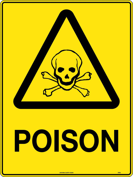 Caution Sign - Poison Poly