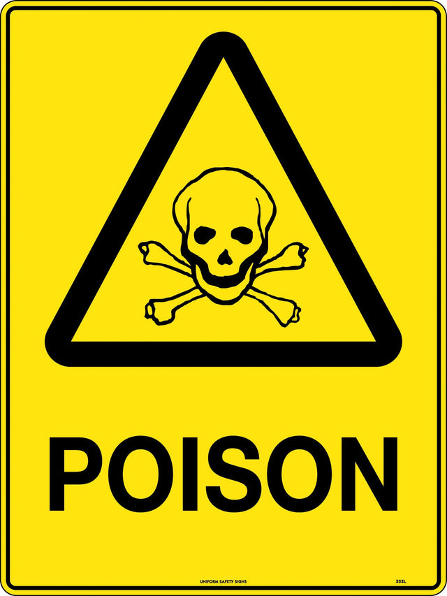 Caution Sign - Poison Poly