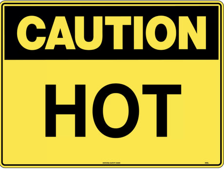 Caution Sign - Hot Poly