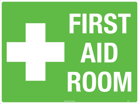 First Aid Sign - First Aid Room  Poly