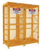 Forklift Cylinders Storage Cage Up To 16 Forklift Cylinders Flat Pack