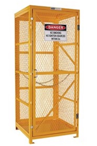 Gas Cylinder Storage Cage Up To 9 G Sized Flat Pack