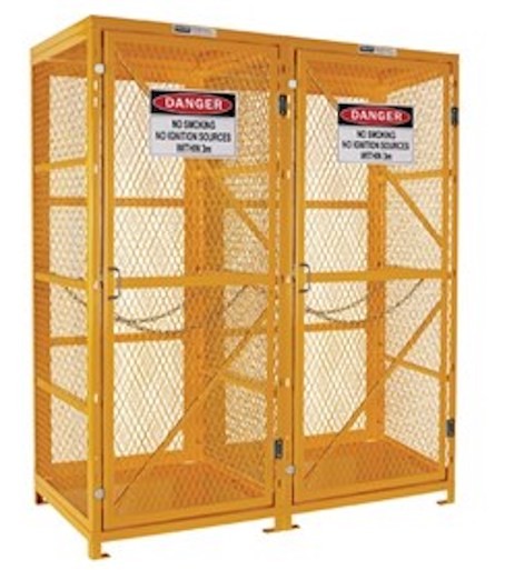 Gas Cylinder Storage Cage Up To 18 G Sized Flat Pack