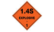 Hazchem Sign – Explosive 1.4S Poly