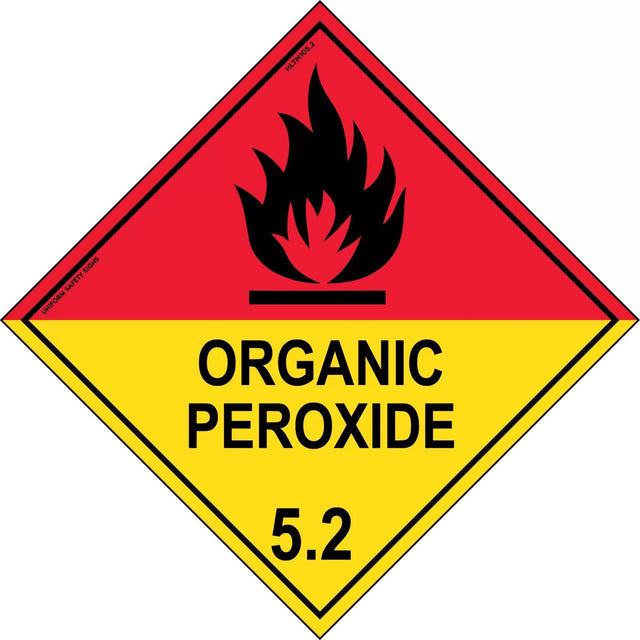 Hazchem Sign – Organic Peroxide 5.2   Poly