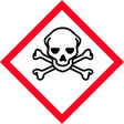 GHS Hazchem Labels – Acute Toxicity Picto   Poly