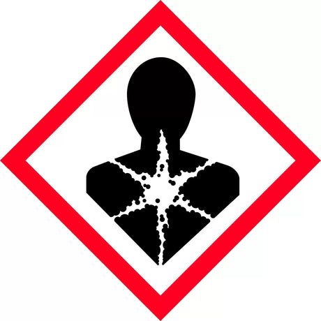 GHS Hazchem Labels – Health Hazard Picto   Poly