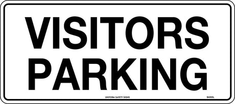 General Sign - Visitors Parking  Metal