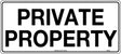 General Sign - Private Property  Metal