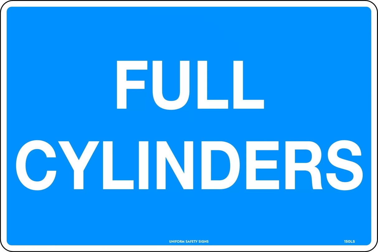 General Sign -  Full Cylinders  Poly