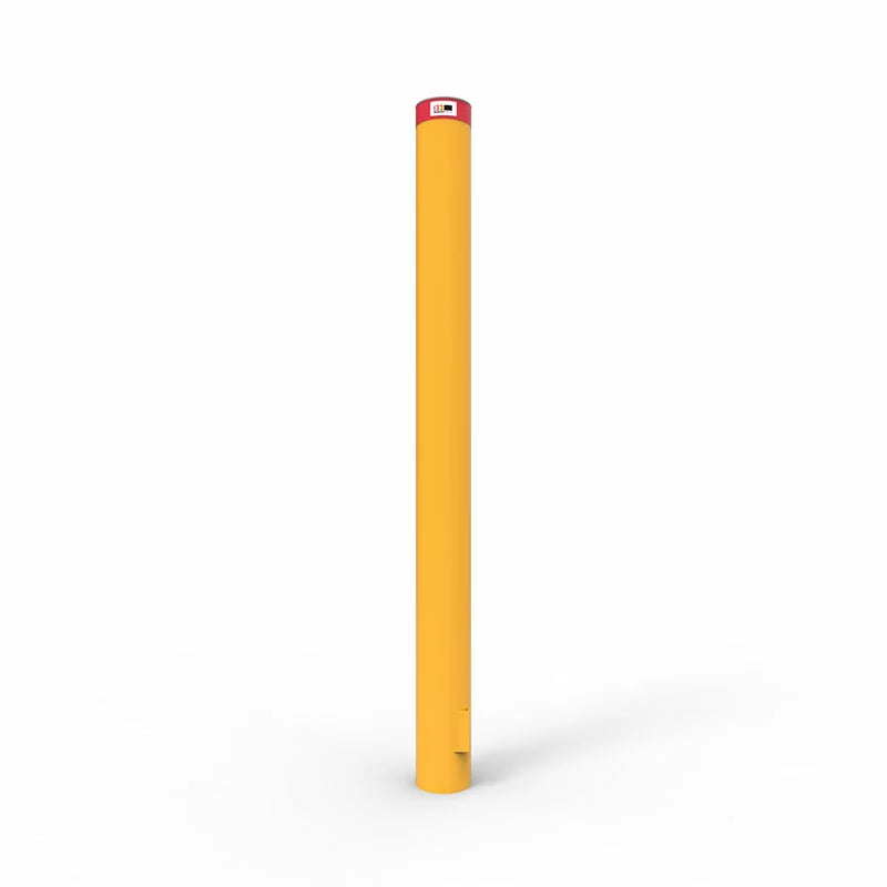 Round Bollard Heavy Duty Steel  - Galvanised and Powder Coated