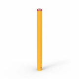 Round Bollard Heavy Duty Steel  - Galvanised and Powder Coated