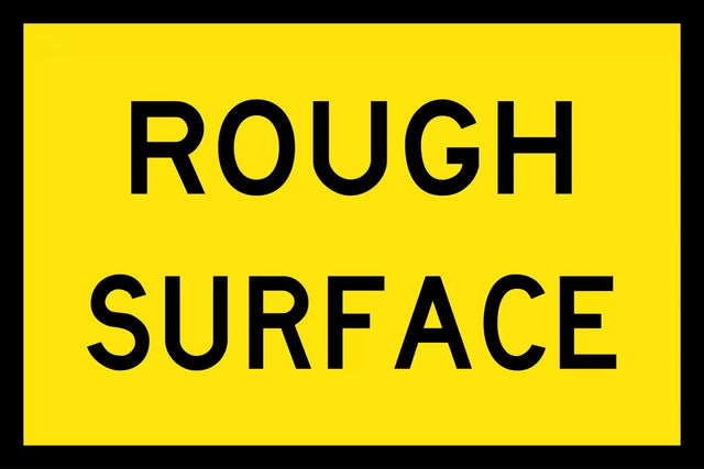 Boxed Edge Sign - Rough Surface