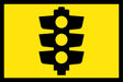 Boxed Edge Sign - Signals Ahead