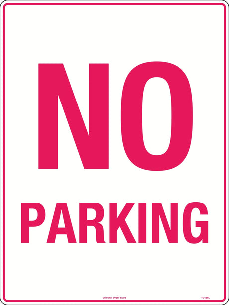 Parking Sign - No Parking  Metal