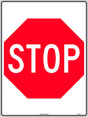 Parking Sign - Stop  Metal