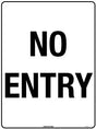 Parking Sign - No Entry  Metal