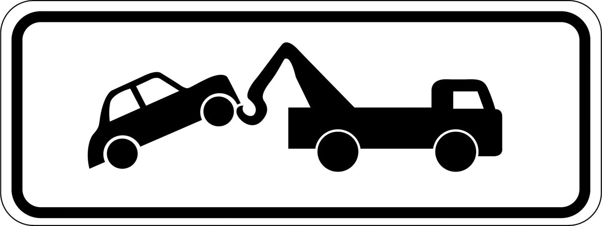 Parking Sign - Tow Away  Class 2 Aluminium