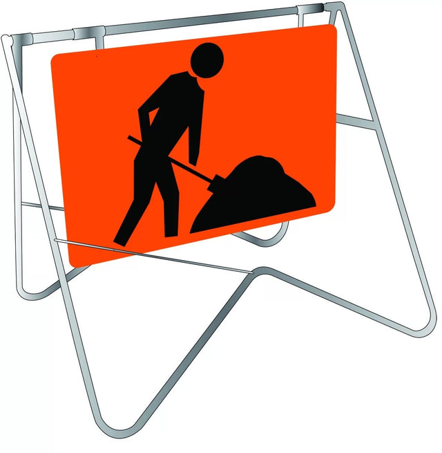 Swing Stand Signage - Symbolic Worker