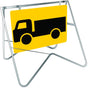 Swing Stand Signage - Truck Picto