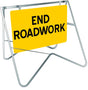 Swing Stand Signage - End Roadwork