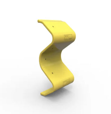 W-Beam Rail - End Boot - Yellow LLDPE