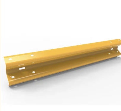 W-Beam Rail - Galvanised and Powder Coated Yellow