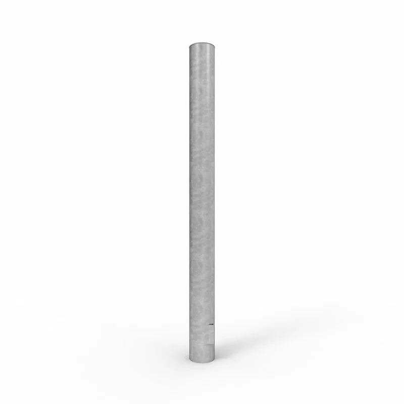 Round Bollard Heavy Duty Steel  - Galvanised and Powder Coated