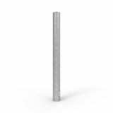 Round Bollard Heavy Duty Steel  - Galvanised and Powder Coated