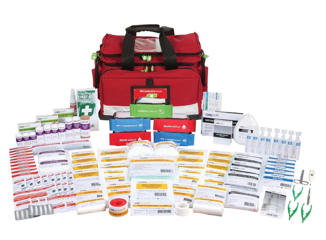 R4 Industra Medic First Aid Kit, Soft Pack