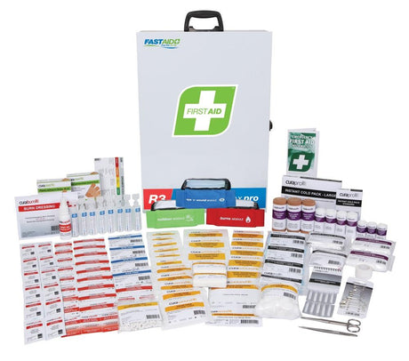 R3 Constructa Max Pro™ Metal Cabinet First Aid Kit