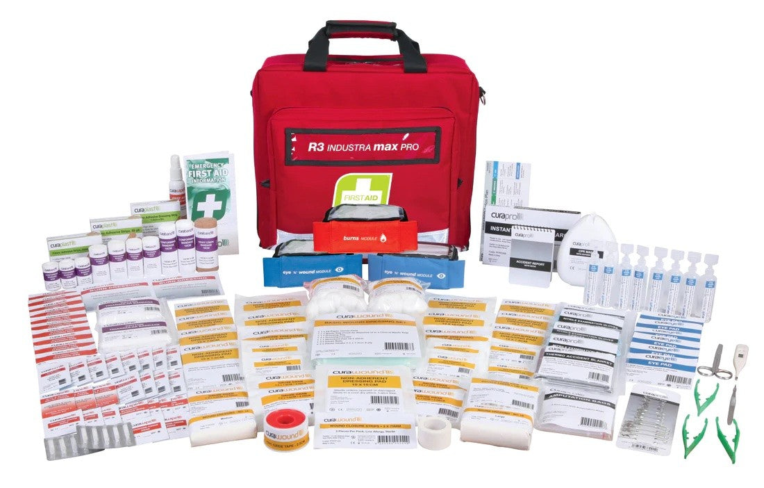 R3 Industra Max Pro First Aid Kit, Soft Pack