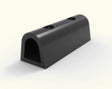 D-Section Docking Bumper Rubber 100 x 100 x 300mm